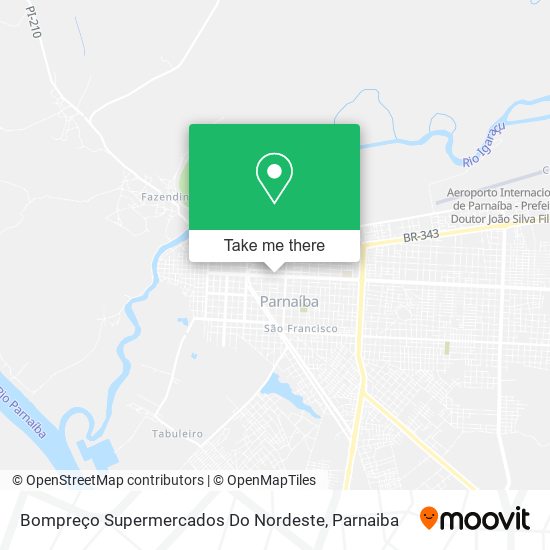 Mapa Bompreço Supermercados Do Nordeste