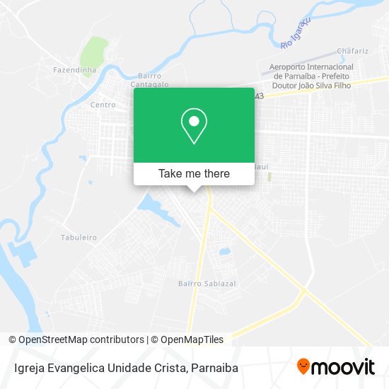 Igreja Evangelica Unidade Crista map