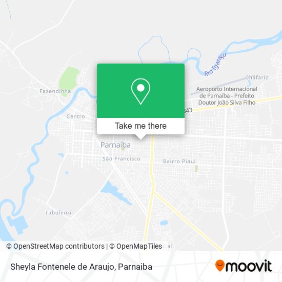 Mapa Sheyla Fontenele de Araujo