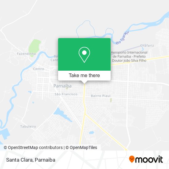 Santa Clara map