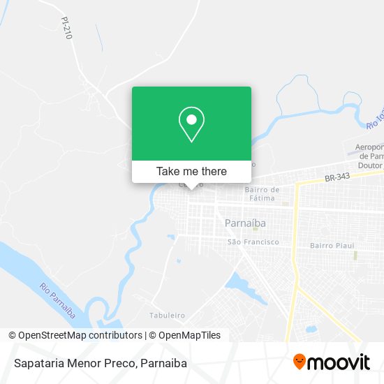 Sapataria Menor Preco map