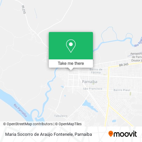 Maria Socorro de Araújo Fontenele map