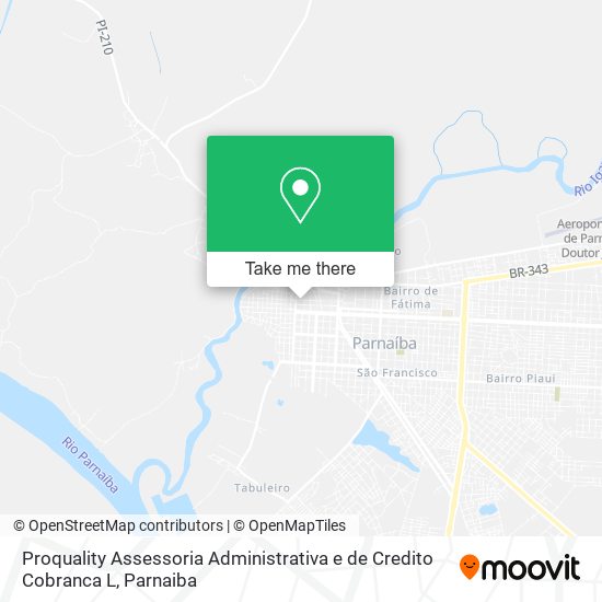 Mapa Proquality Assessoria Administrativa e de Credito Cobranca L