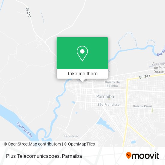 Plus Telecomunicacoes map