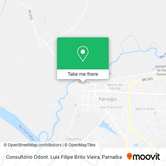 Consultório Odont. Luis Filipe Brito Vieira map
