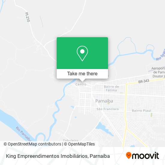 King Empreendimentos Imobiliários map