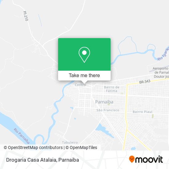 Drogaria Casa Atalaia map