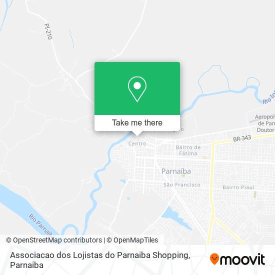 Associacao dos Lojistas do Parnaiba Shopping map