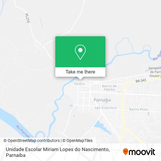 Unidade Escolar Miriam Lopes do Nascimento map
