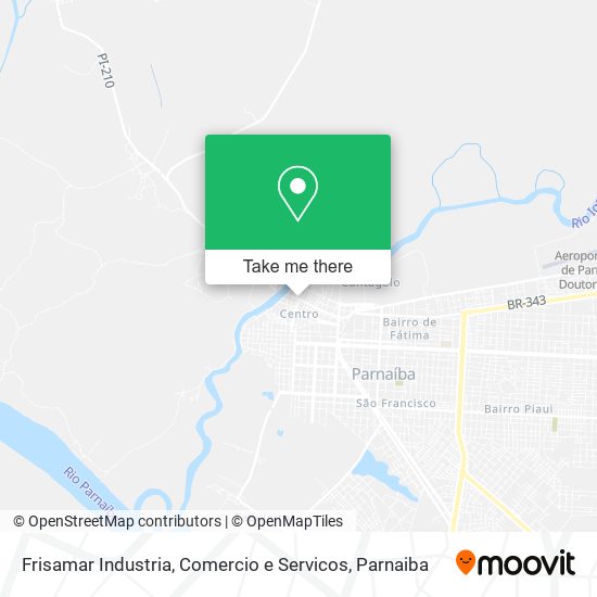 Frisamar Industria, Comercio e Servicos map