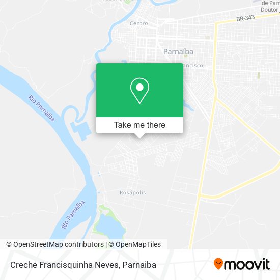 Mapa Creche Francisquinha Neves