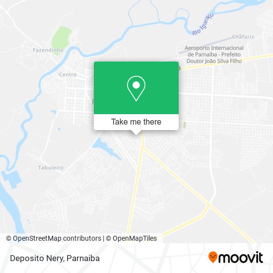 Deposito Nery map