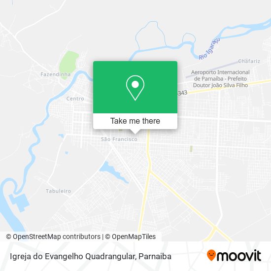 Igreja do Evangelho Quadrangular map