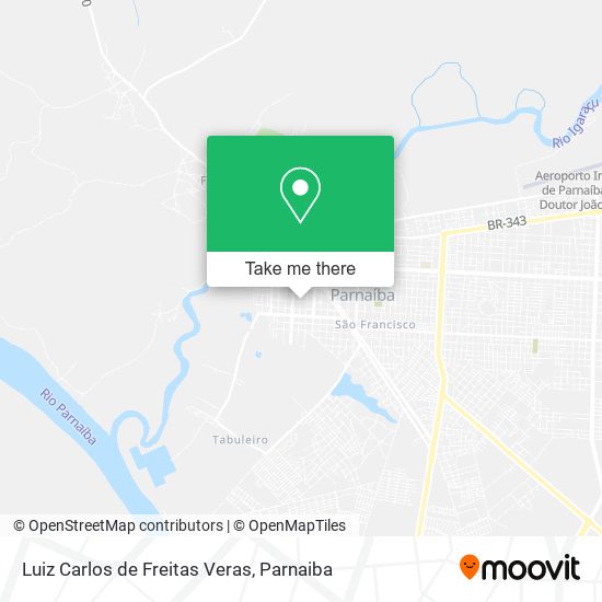 Luiz Carlos de Freitas Veras map