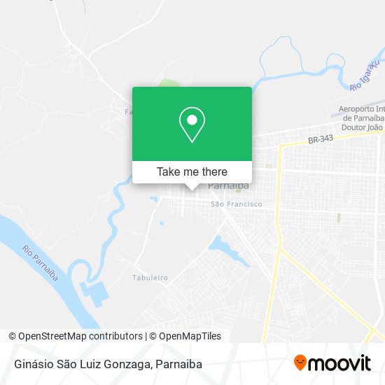 Ginásio São Luiz Gonzaga map
