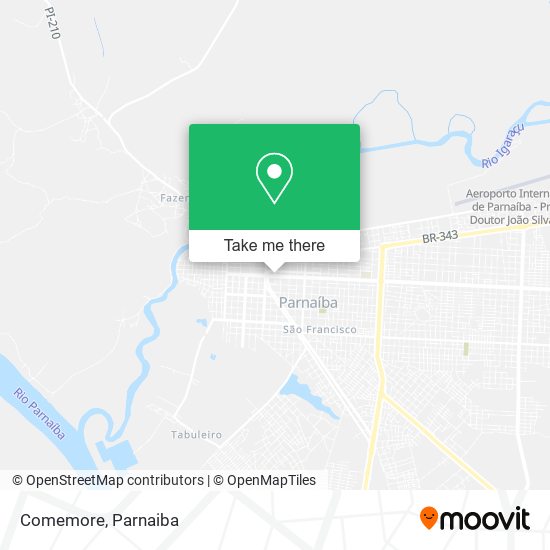 Comemore map