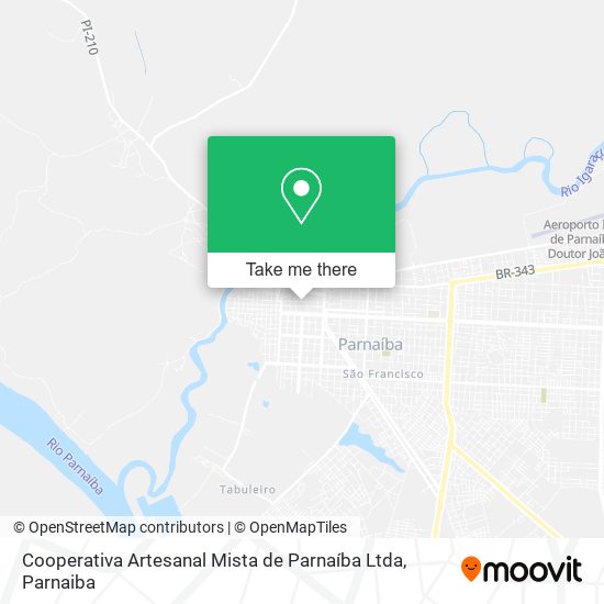 Cooperativa Artesanal Mista de Parnaíba Ltda map