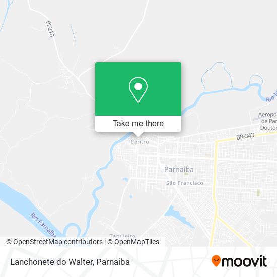 Lanchonete do Walter map