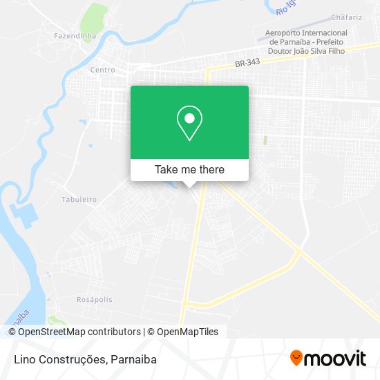 Lino Construções map