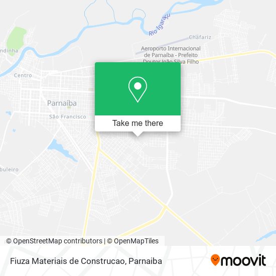 Fiuza Materiais de Construcao map