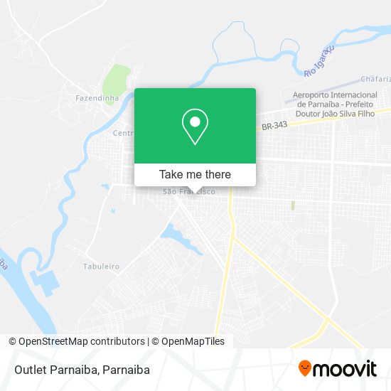 Mapa Outlet Parnaiba