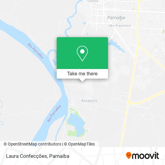 Laura Confecções map