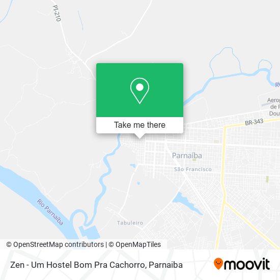 Zen - Um Hostel Bom Pra Cachorro map