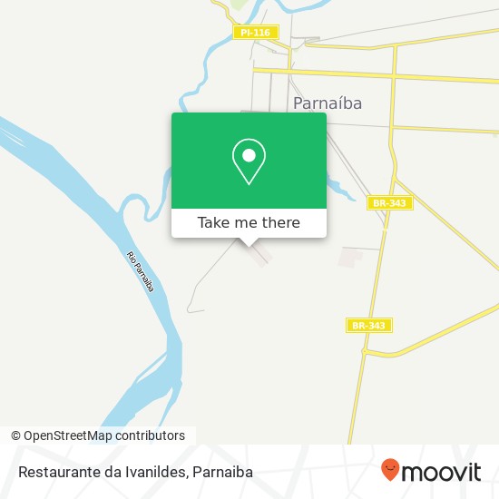 Mapa Restaurante da Ivanildes