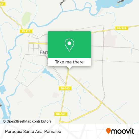 Paróquia Santa Ana map