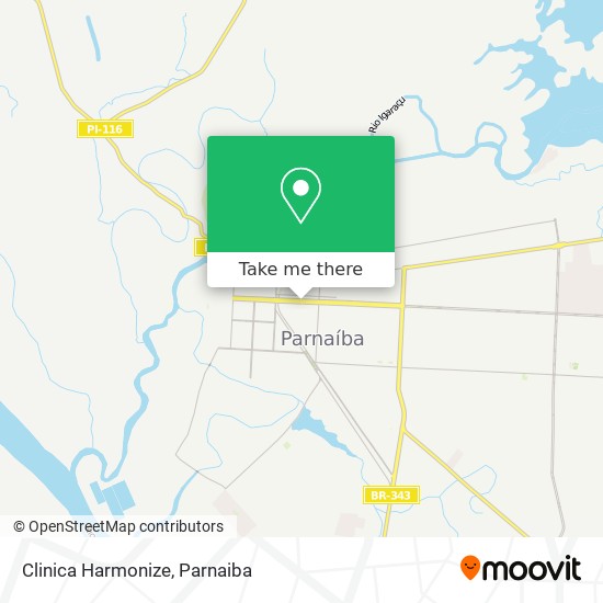 Clinica Harmonize map