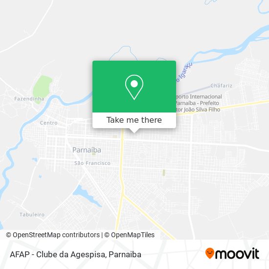 AFAP - Clube da Agespisa map