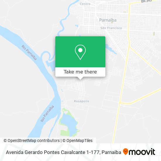 Avenida Gerardo Pontes Cavalcante 1-177 map