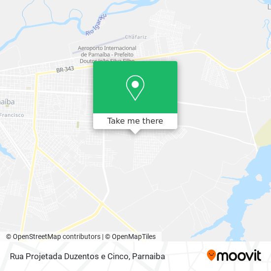 Rua Projetada Duzentos e Cinco map