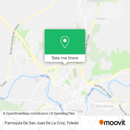 Parroquia De San Juan De La Cruz map