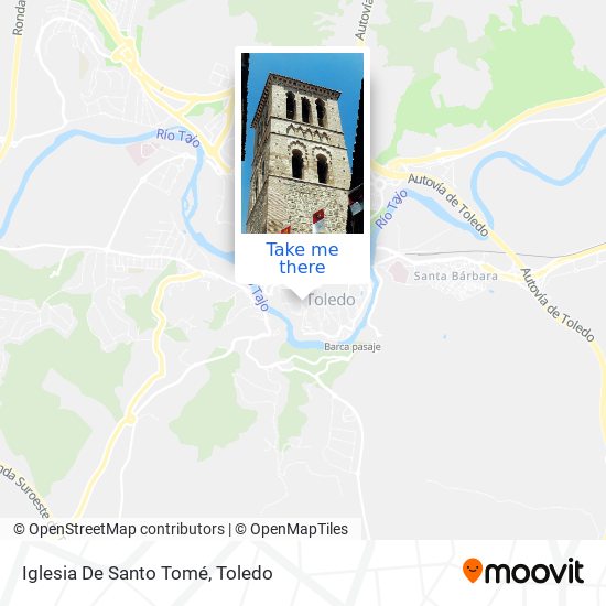 mapa Iglesia De Santo Tomé