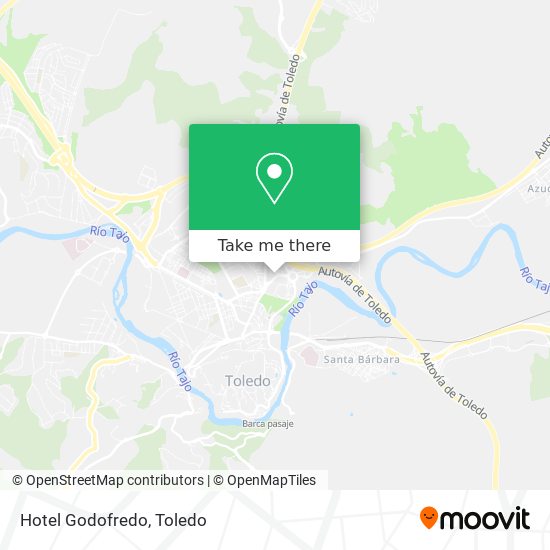 Hotel Godofredo map