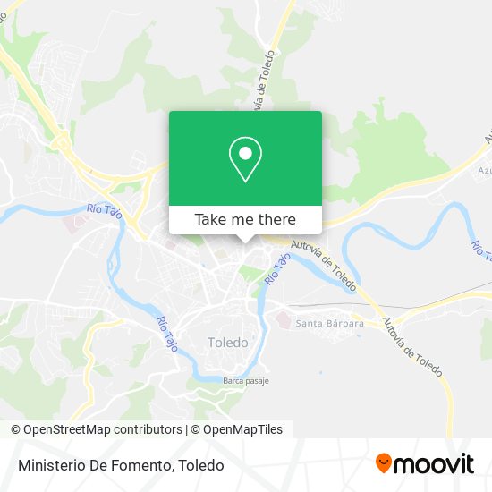 Ministerio De Fomento map