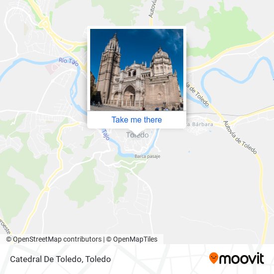 Catedral De Toledo map