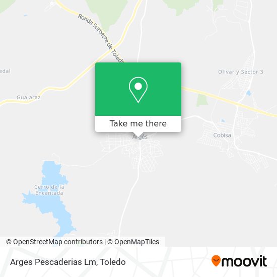 Arges Pescaderias Lm map