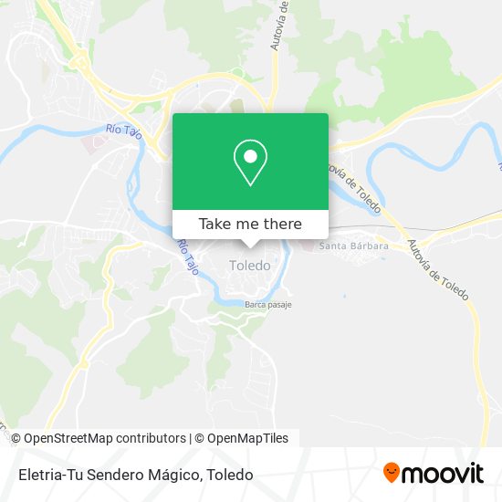 Eletria-Tu Sendero Mágico map