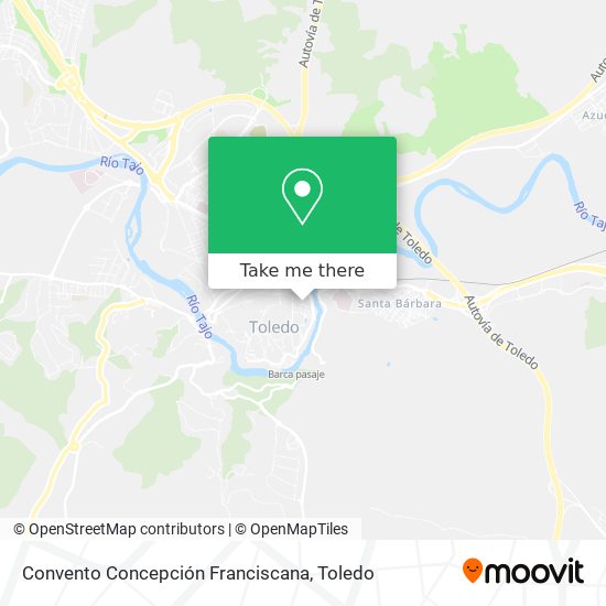 Convento Concepción Franciscana map