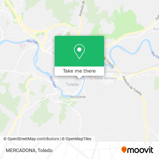 mapa MERCADONA