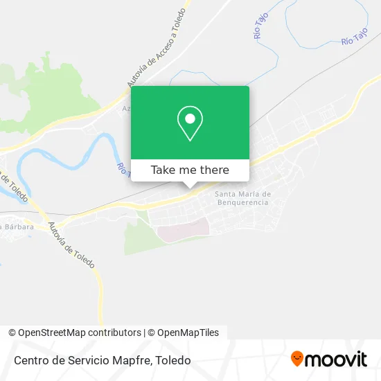 Centro de Servicio Mapfre map