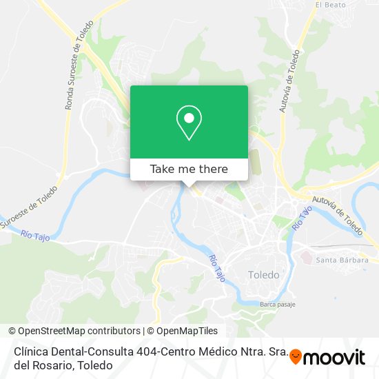 mapa Clínica Dental-Consulta 404-Centro Médico Ntra. Sra. del Rosario