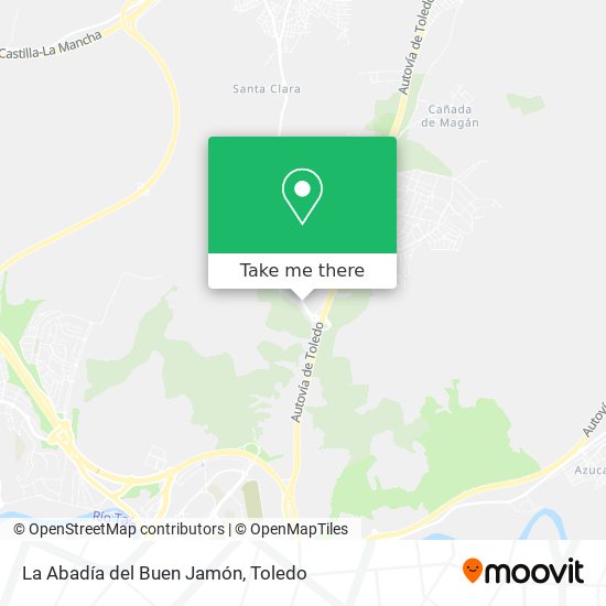 La Abadía del Buen Jamón map