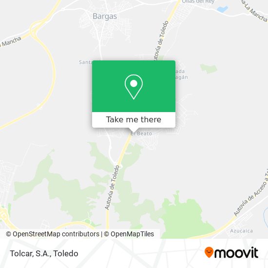 Tolcar, S.A. map