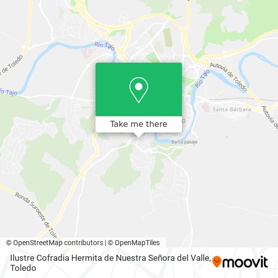 Ilustre Cofradia Hermita de Nuestra Señora del Valle map