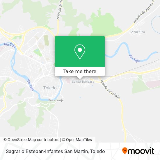 Sagrario Esteban-Infantes San Martin map