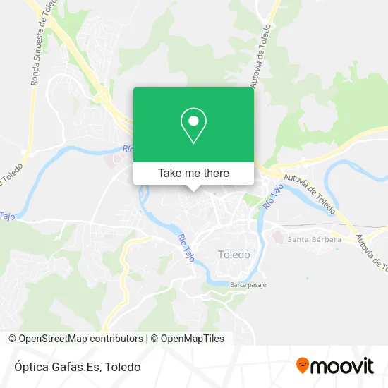 mapa Óptica Gafas.Es