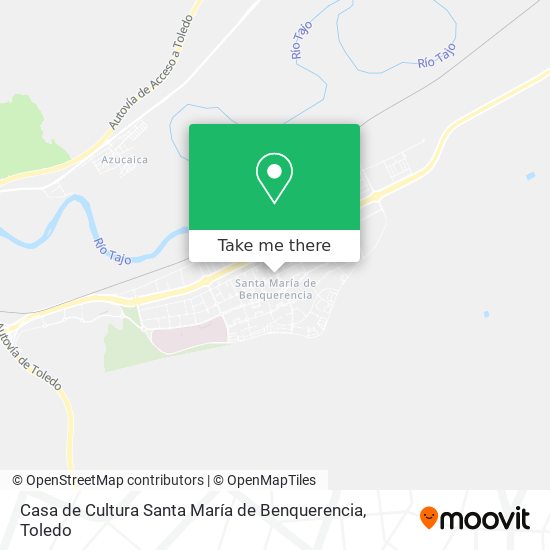 Casa de Cultura Santa María de Benquerencia map